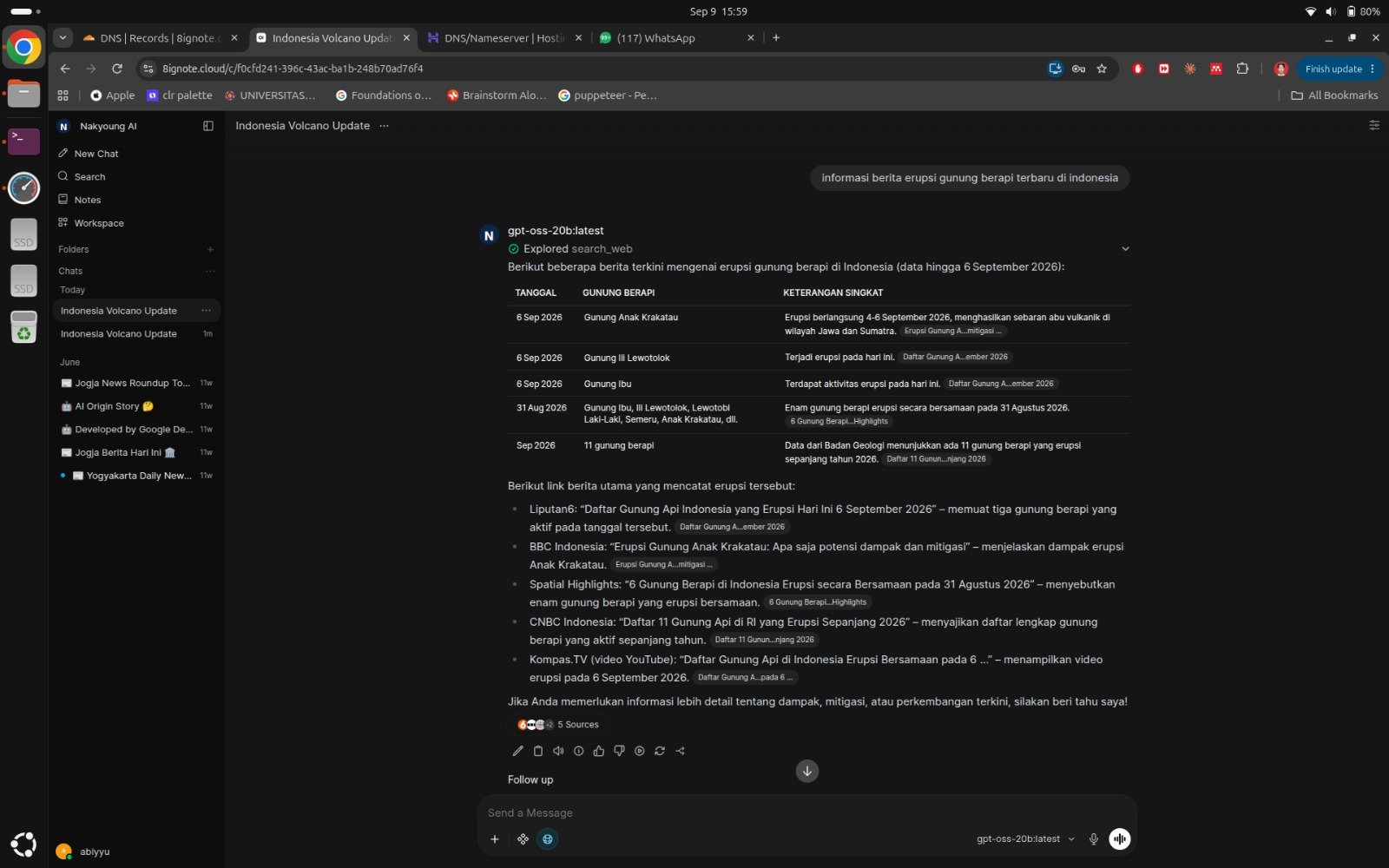 Nakyoung AI — personal AI assistant